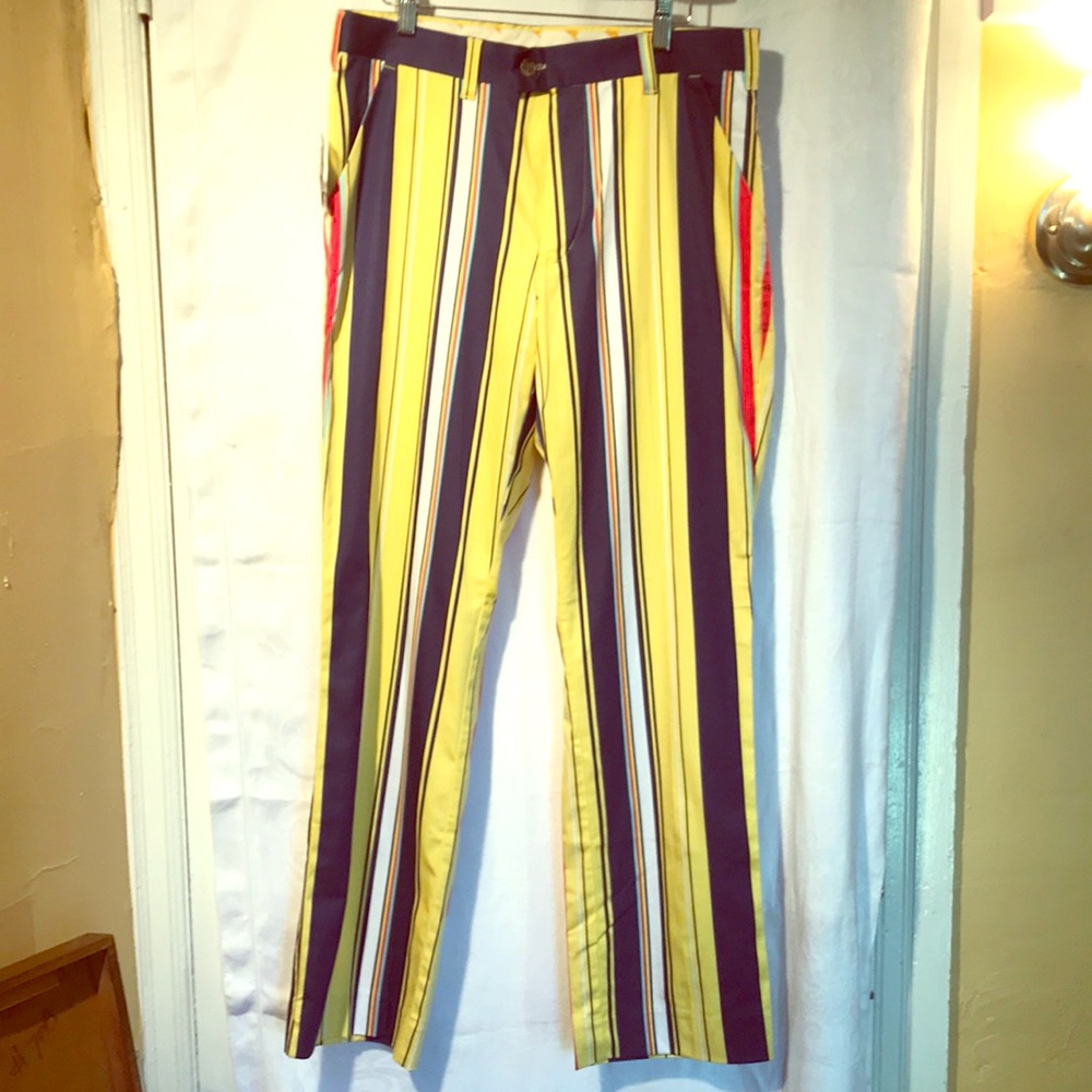 “Loud Mouth” 100% Cotton Slacks 32 X 32 NWT